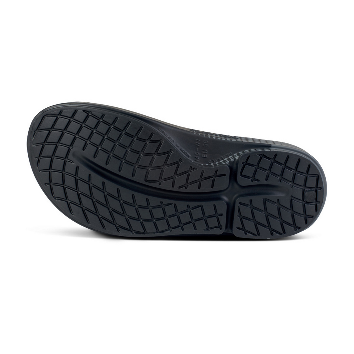 Oofos OOahh Sport in SCHWARZ