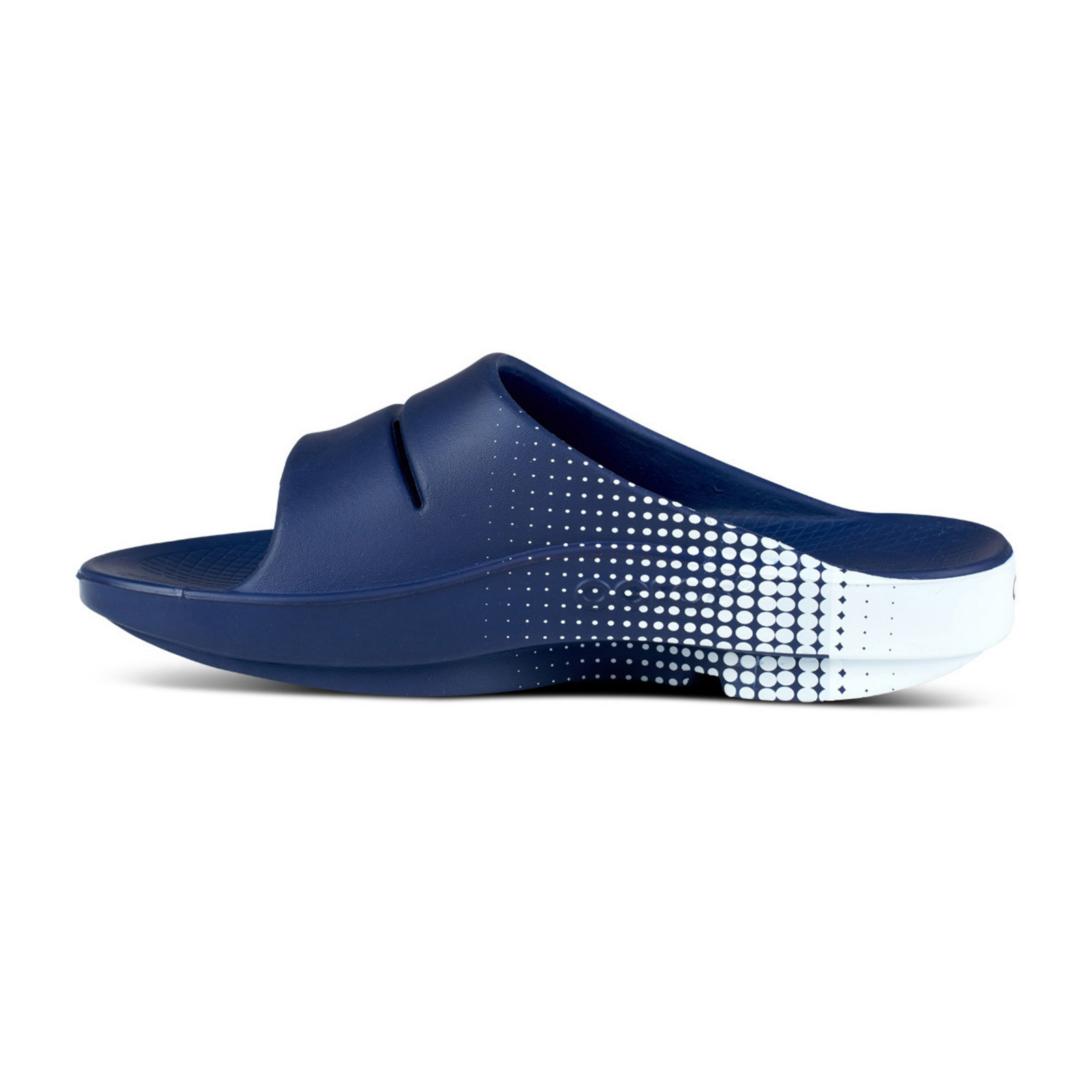 Oofos OOahh Sport in BLAU