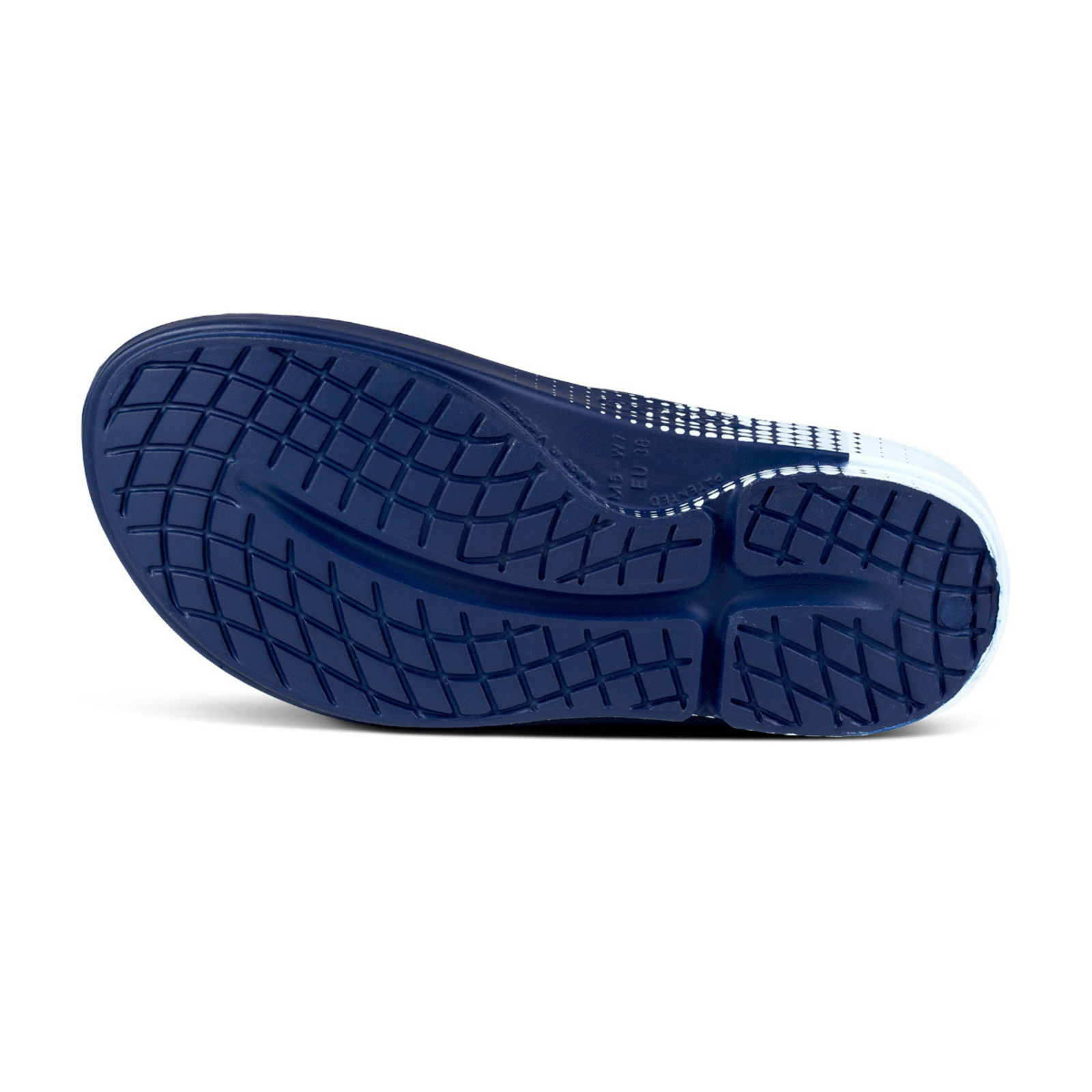 Oofos OOahh Sport in BLAU