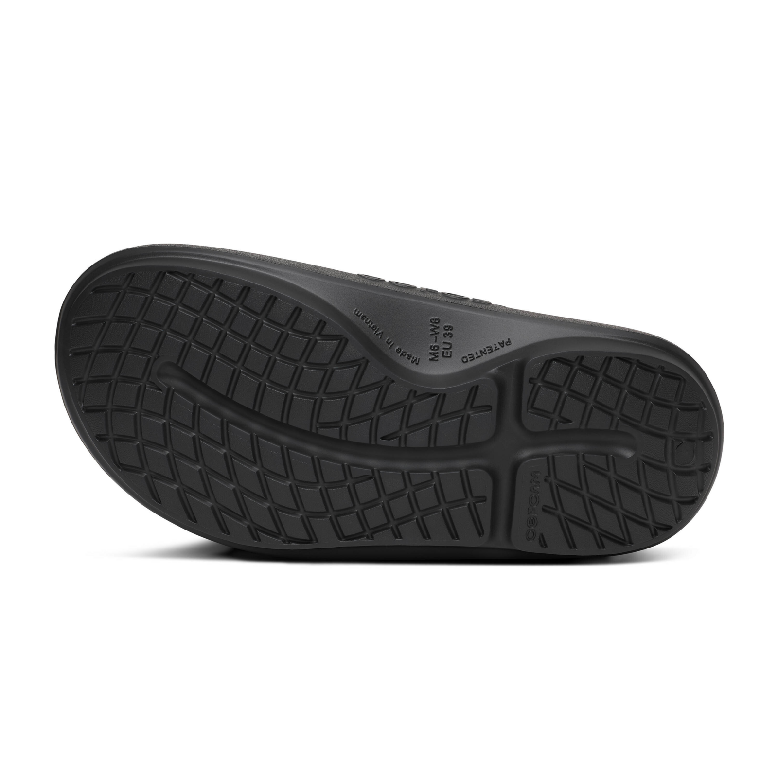 Oofos OOahh+ in SCHWARZ
